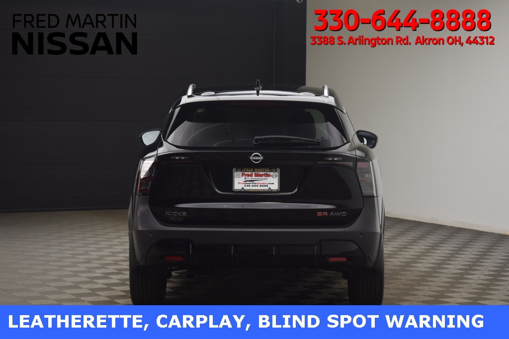 used 2025 Nissan Kicks car, priced at $26,500