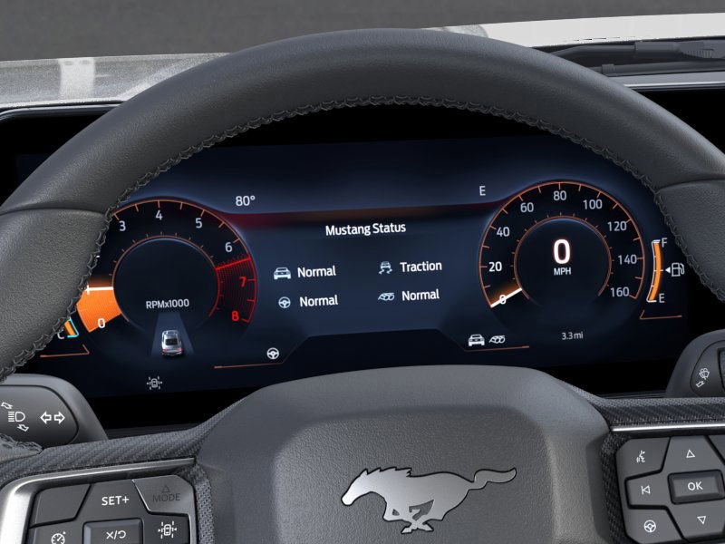 new 2025 Ford Mustang car, priced at $49,812