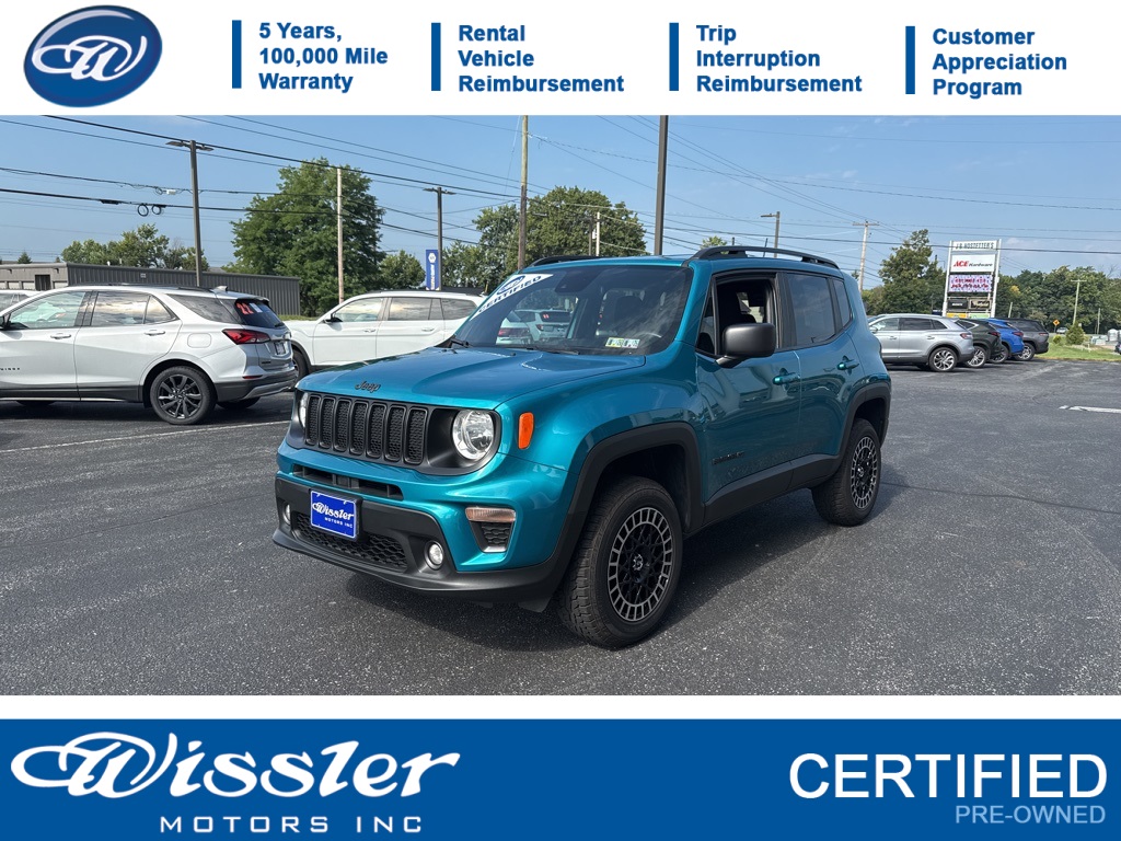 used 2021 Jeep Renegade car, priced at $21,900