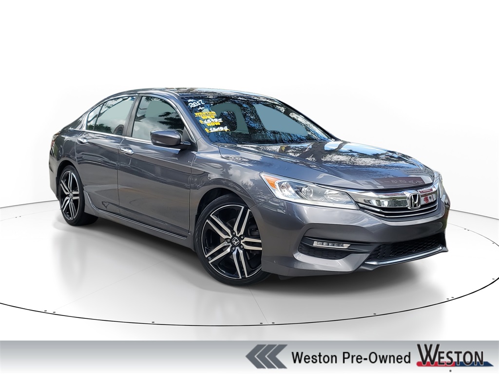 used 2017 Honda Accord car, priced at $13,295