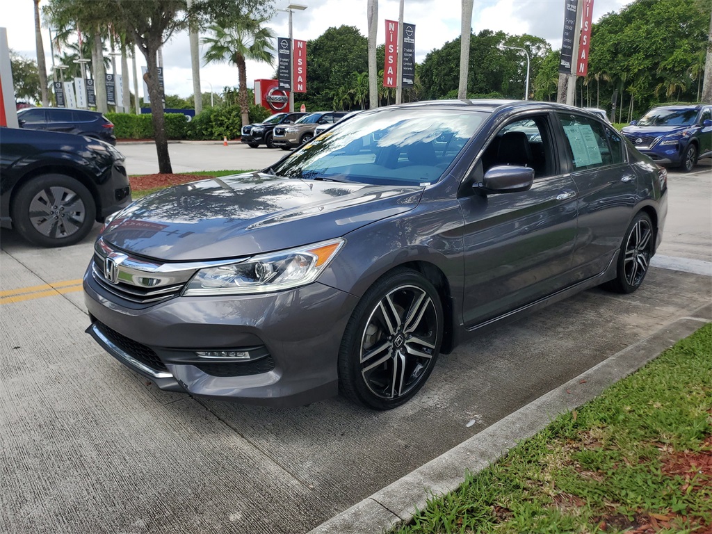 used 2017 Honda Accord car, priced at $13,295