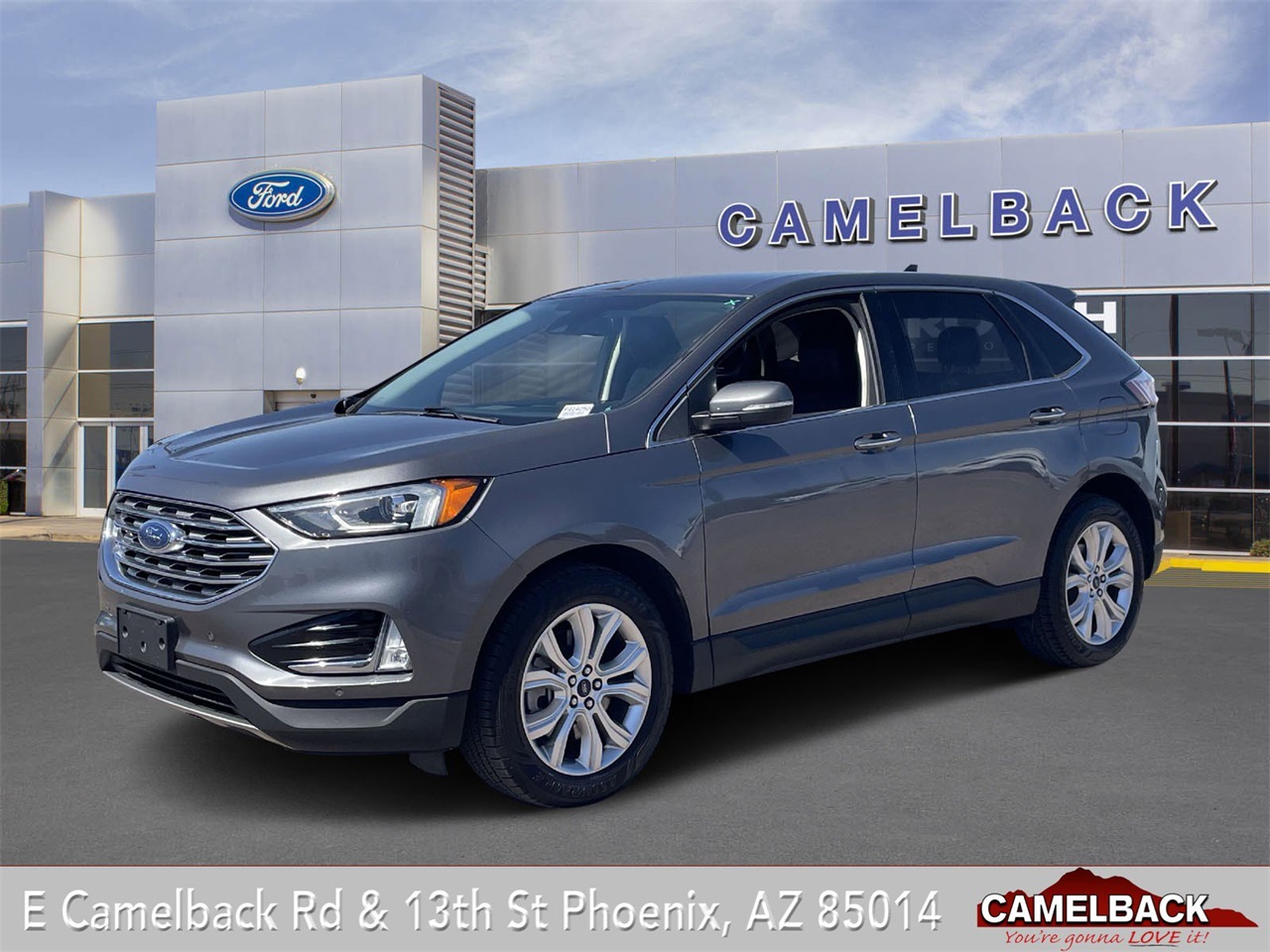 used 2021 Ford Edge car, priced at $18,306