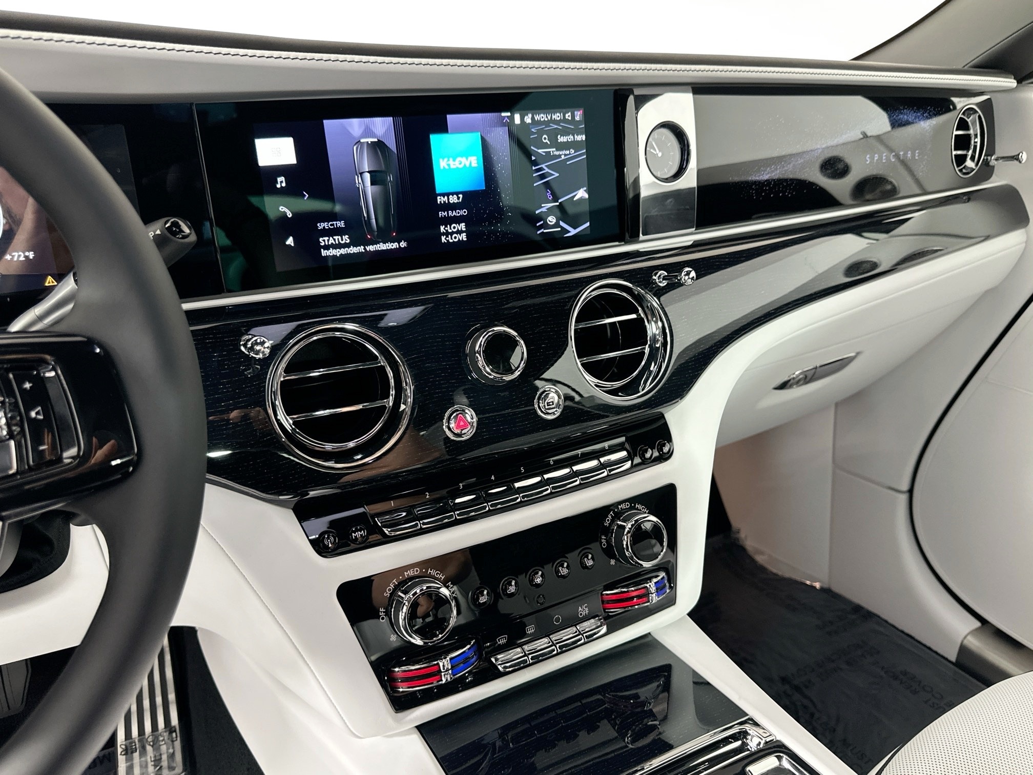 new 2026 Rolls-Royce Spectre car, priced at $504,350