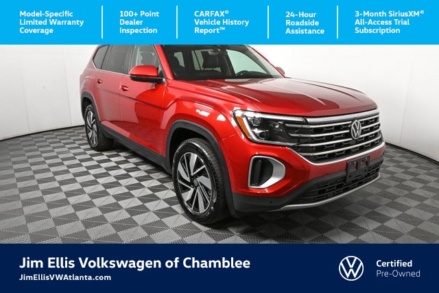 used 2024 Volkswagen Atlas car, priced at $34,600