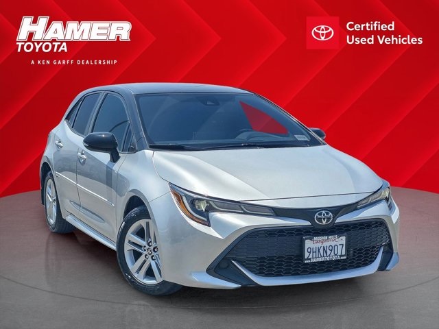 used 2021 Toyota Corolla Hatchback car, priced at $18,992