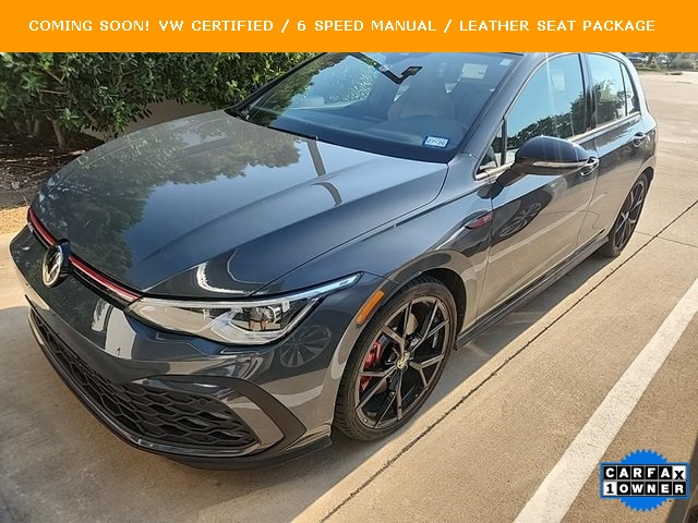 used 2024 Volkswagen Golf GTI car, priced at $35,900