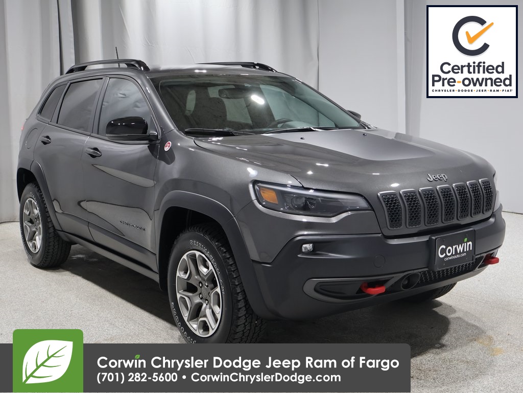 used 2022 Jeep Cherokee car, priced at $27,500