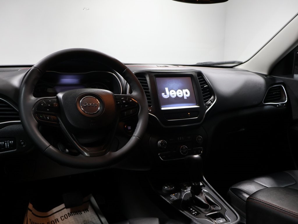 used 2022 Jeep Cherokee car, priced at $27,500