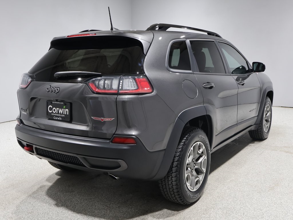 used 2022 Jeep Cherokee car, priced at $27,500