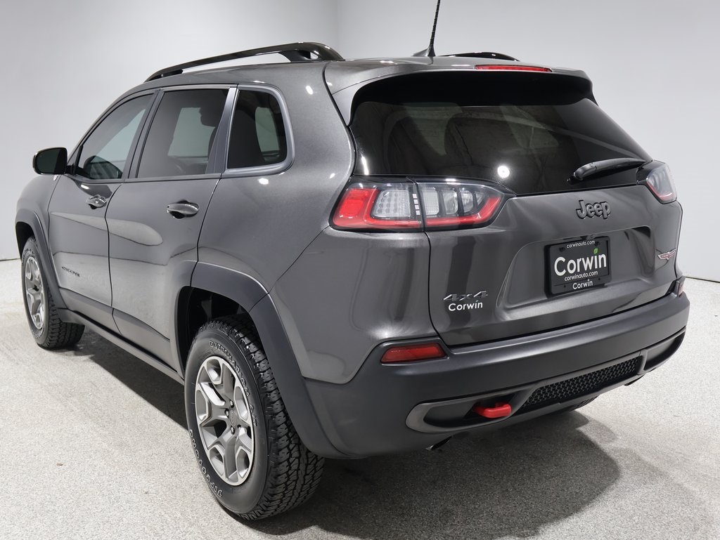 used 2022 Jeep Cherokee car, priced at $27,500