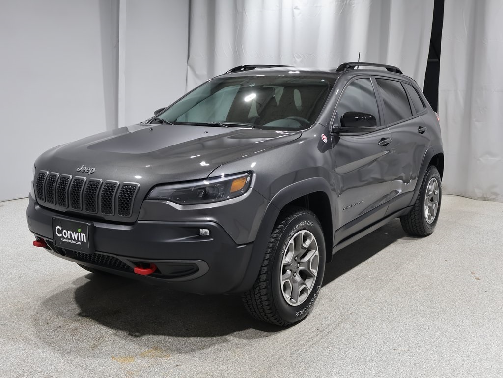 used 2022 Jeep Cherokee car, priced at $27,500