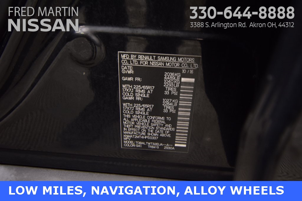 used 2017 Nissan Rogue car, priced at $15,773