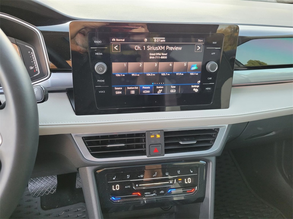 used 2025 Volkswagen Taos car, priced at $33,525