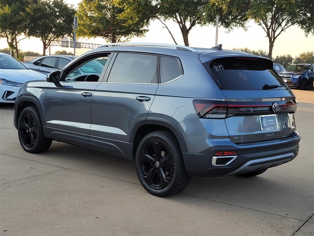 used 2025 Volkswagen Taos car, priced at $33,525
