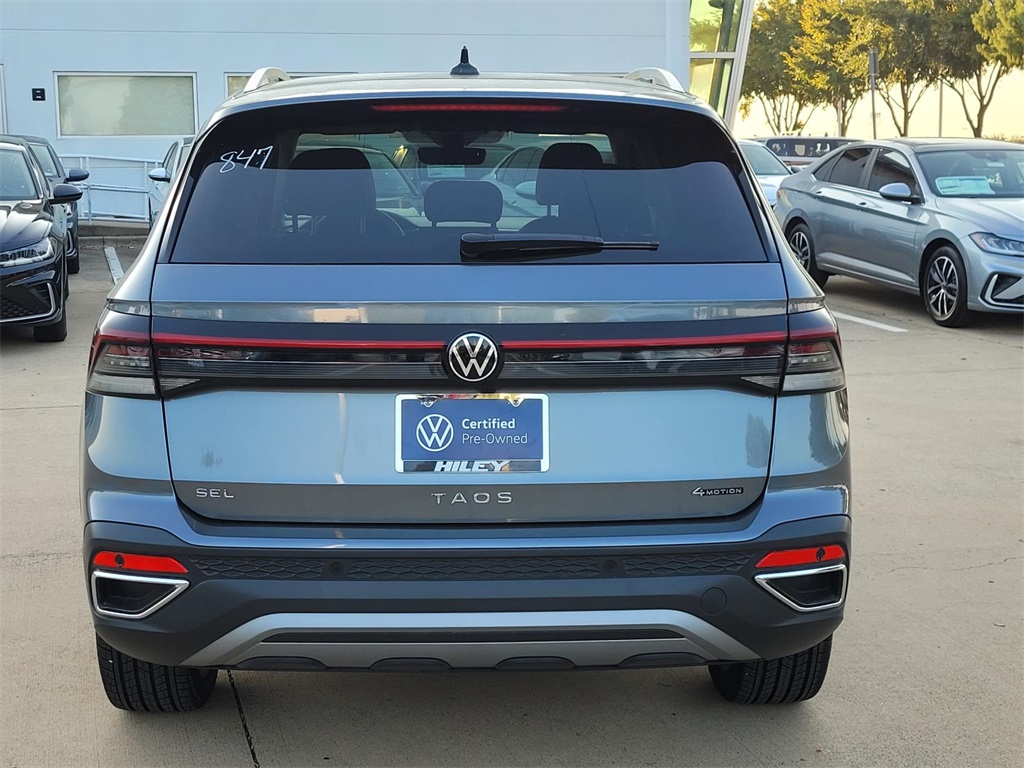 used 2025 Volkswagen Taos car, priced at $33,525