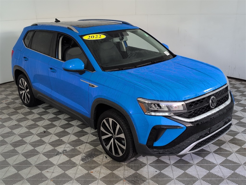 used 2022 Volkswagen Taos car, priced at $17,000