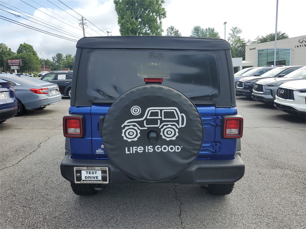 used 2020 Jeep Wrangler car, priced at $26,998