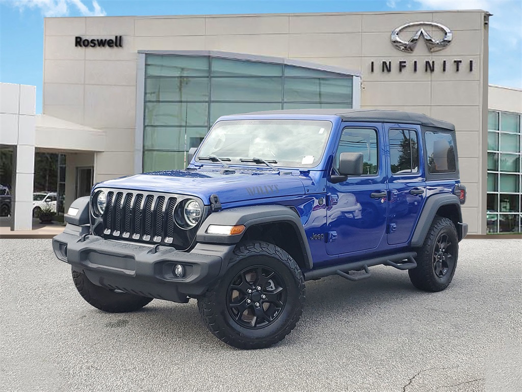 used 2020 Jeep Wrangler car, priced at $26,998