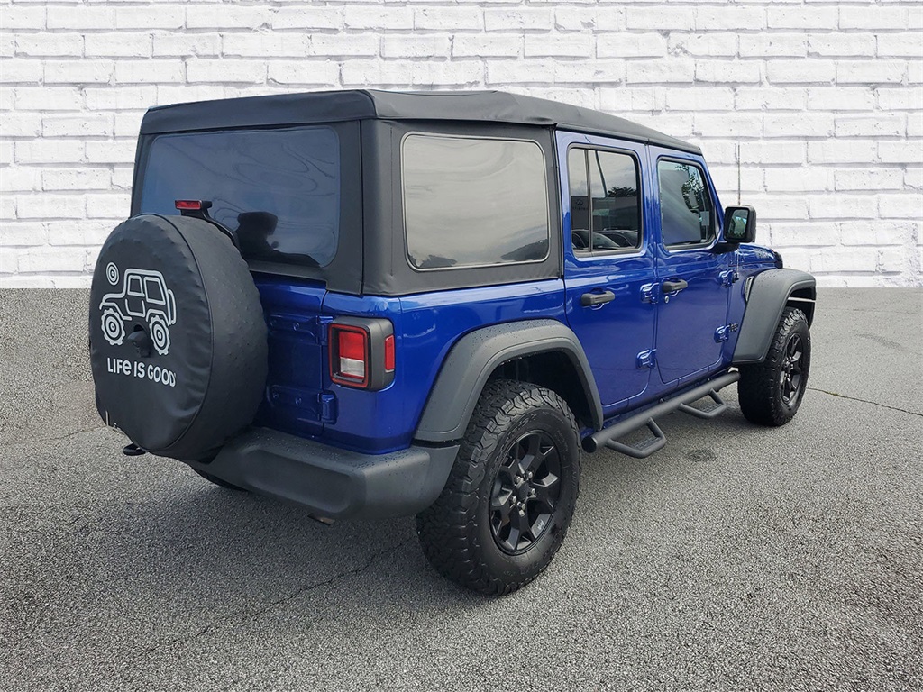 used 2020 Jeep Wrangler car, priced at $26,998