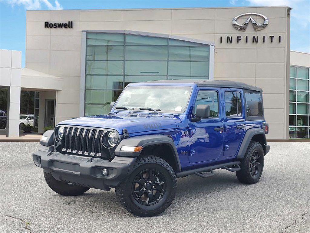 used 2020 Jeep Wrangler car, priced at $26,998