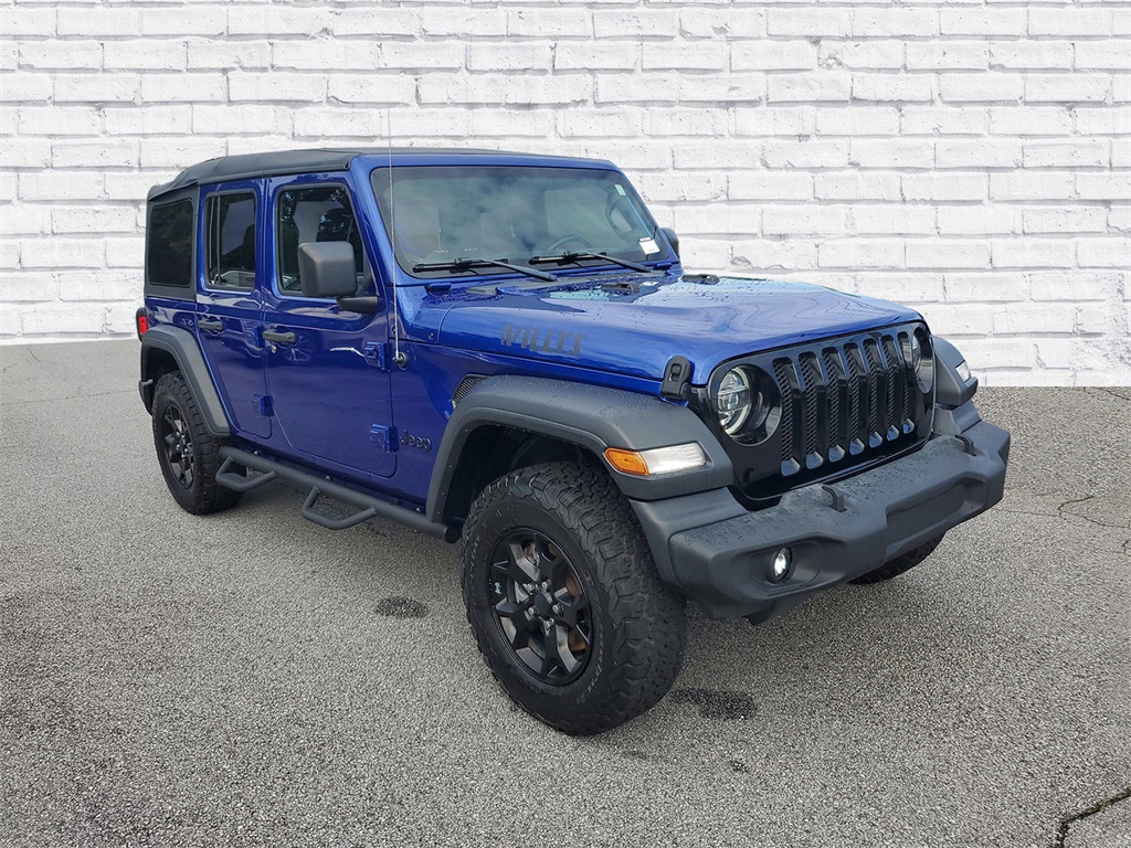 used 2020 Jeep Wrangler car, priced at $26,998