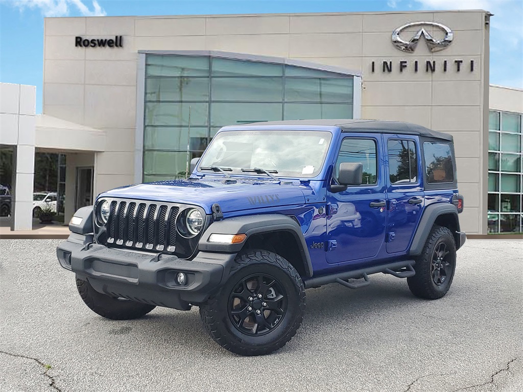 used 2020 Jeep Wrangler car, priced at $26,998