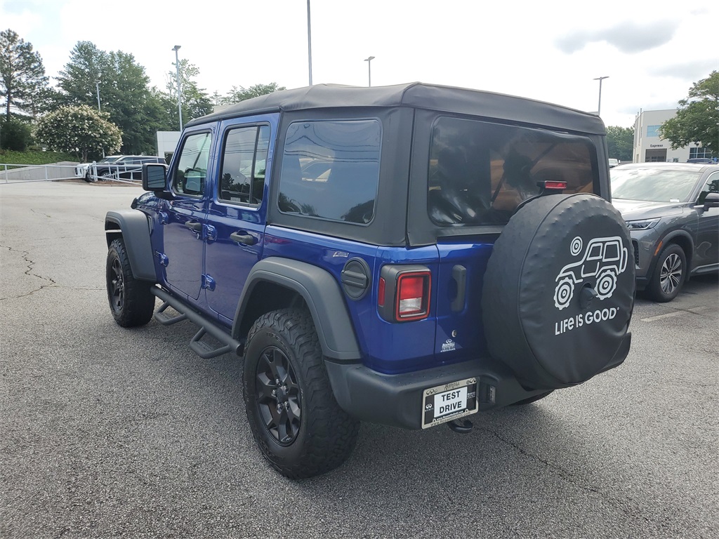 used 2020 Jeep Wrangler car, priced at $26,998