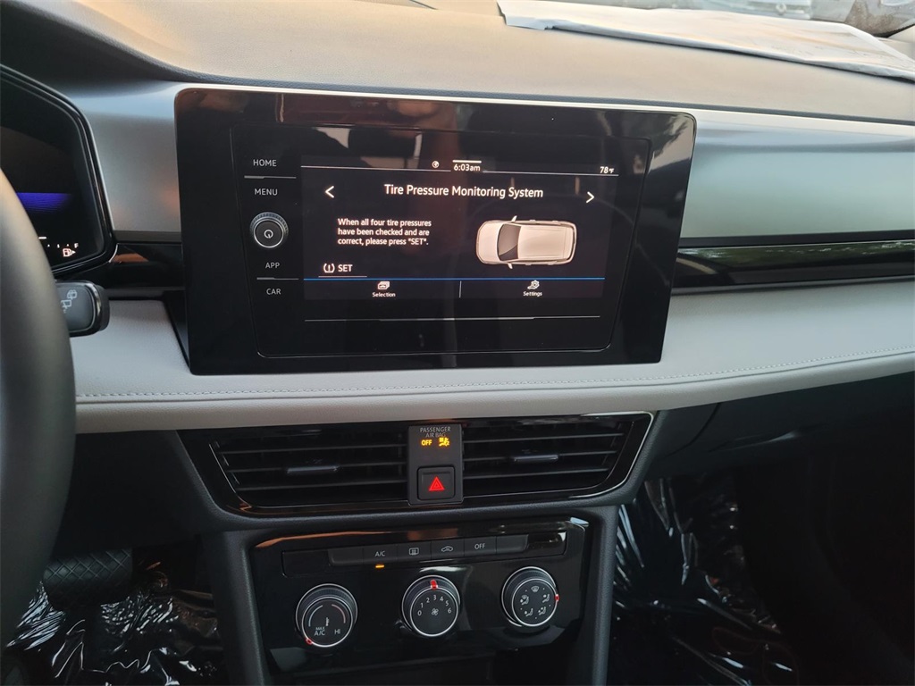 new 2025 Volkswagen Taos car, priced at $25,713
