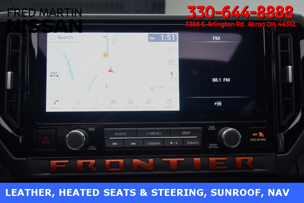 used 2025 Nissan Frontier car, priced at $40,481
