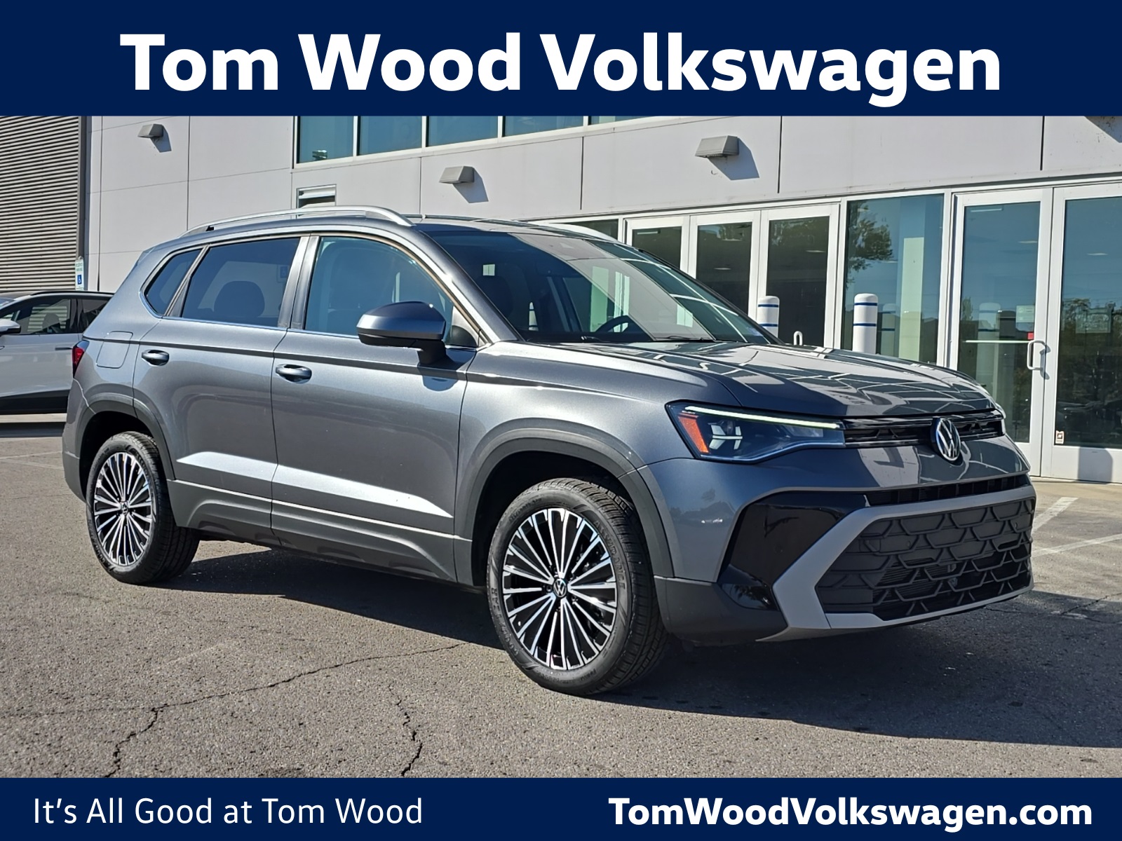 used 2025 Volkswagen Taos car, priced at $27,200