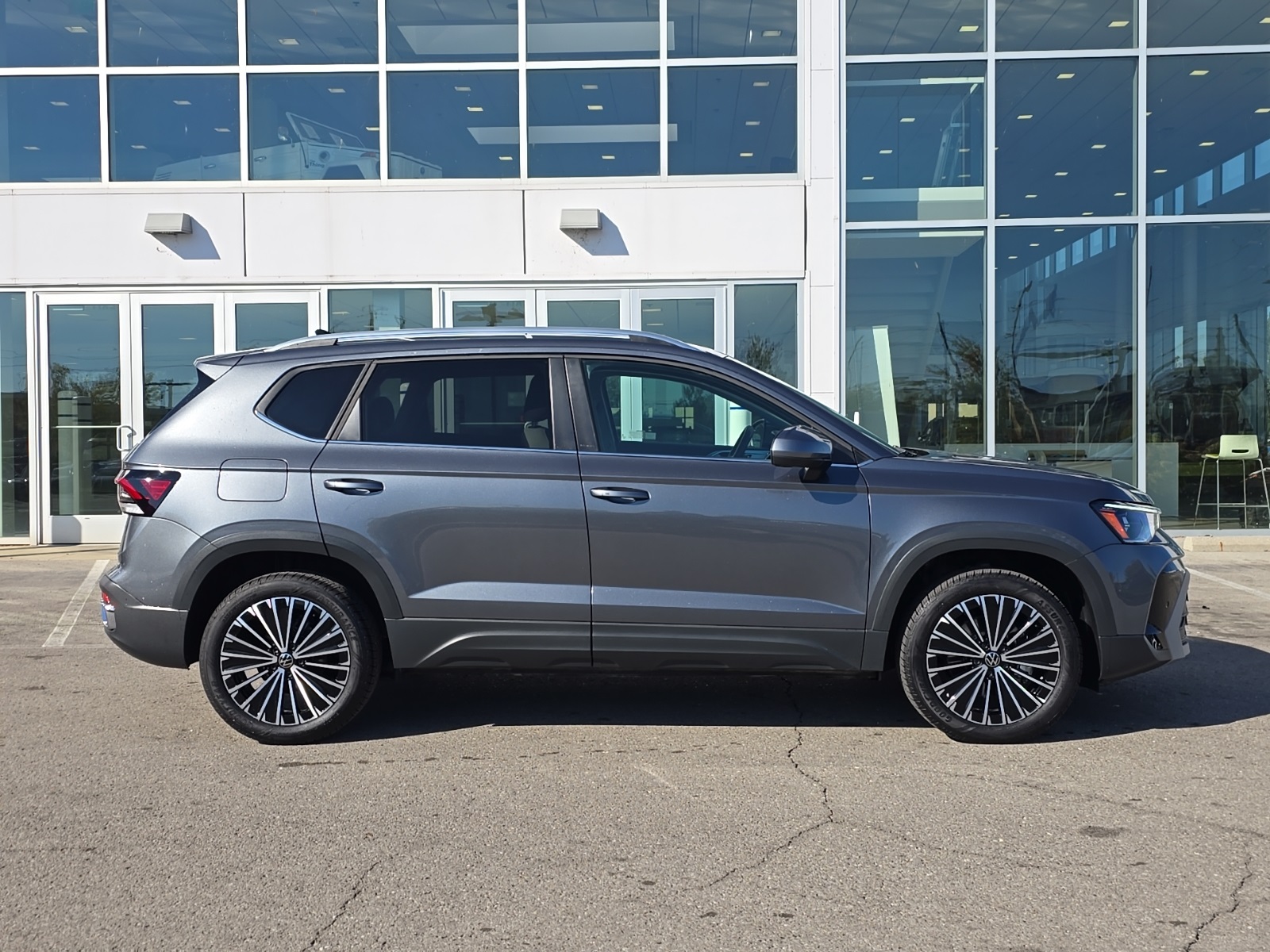 used 2025 Volkswagen Taos car, priced at $27,200