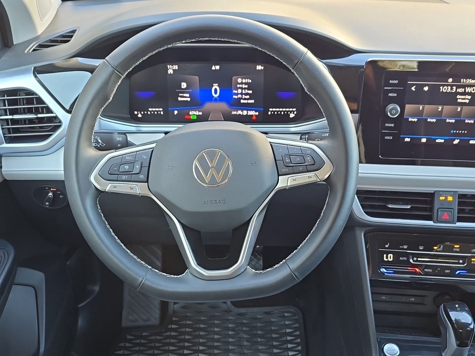 used 2025 Volkswagen Taos car, priced at $27,200