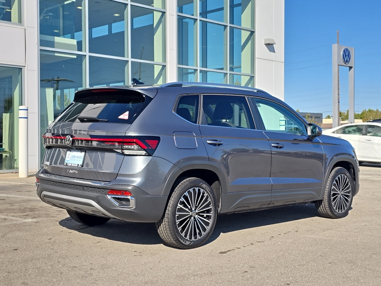used 2025 Volkswagen Taos car, priced at $27,200