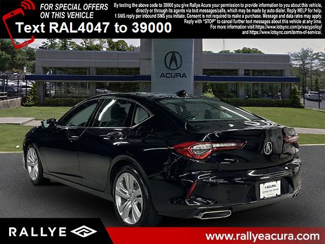 used 2022 Acura TLX car, priced at $33,500