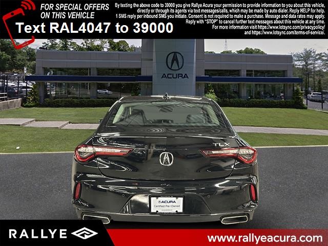 used 2022 Acura TLX car, priced at $33,500
