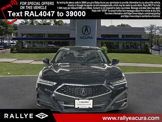 used 2022 Acura TLX car, priced at $33,500
