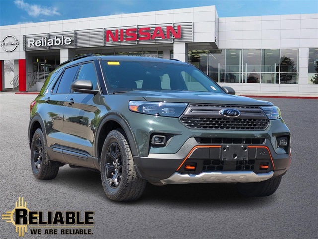 used 2022 Ford Explorer car, priced at $36,095