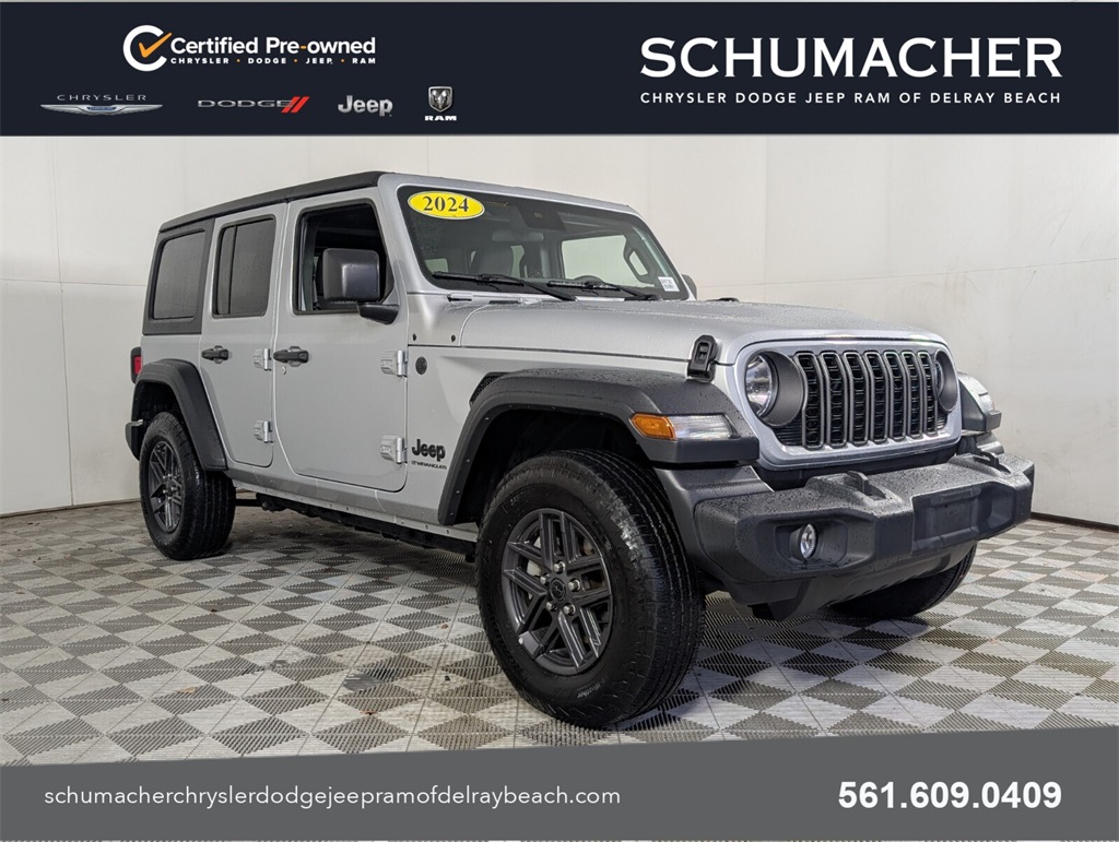 used 2024 Jeep Wrangler car, priced at $35,000