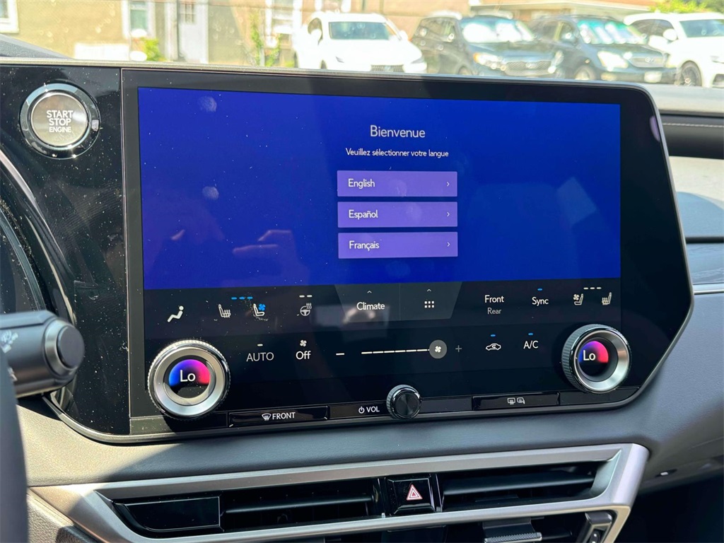 new 2025 Lexus RX car, priced at $57,295