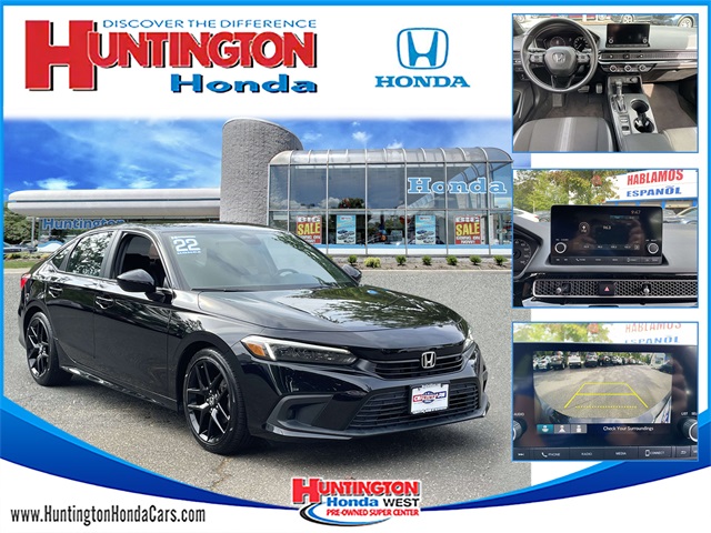 used 2022 Honda Civic car, priced at $22,340