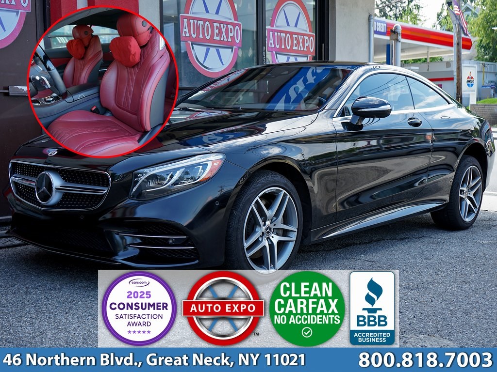 used 2019 Mercedes-Benz S-Class car, priced at $49,495