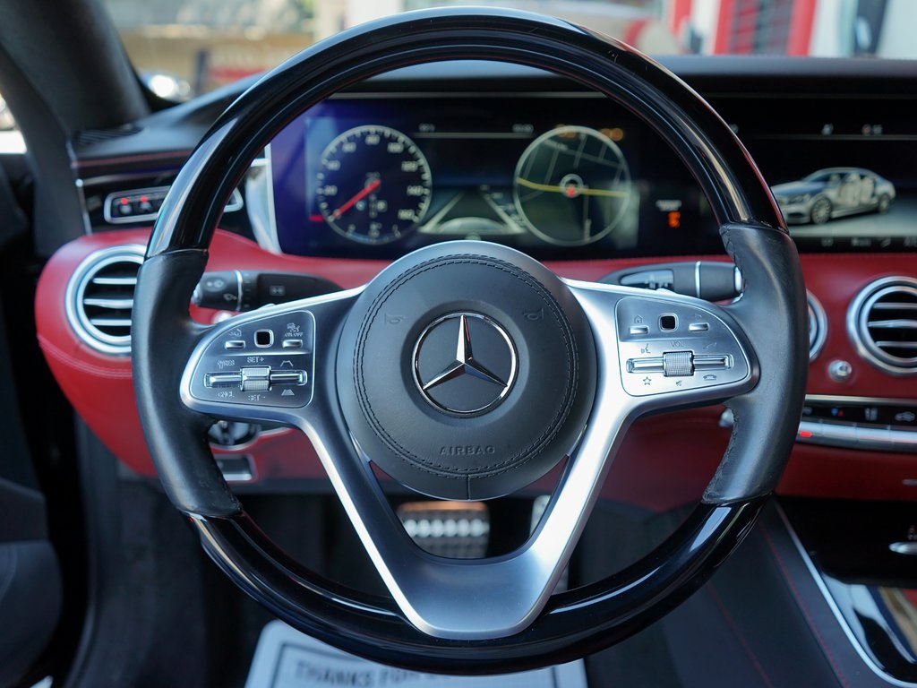 used 2019 Mercedes-Benz S-Class car, priced at $49,495