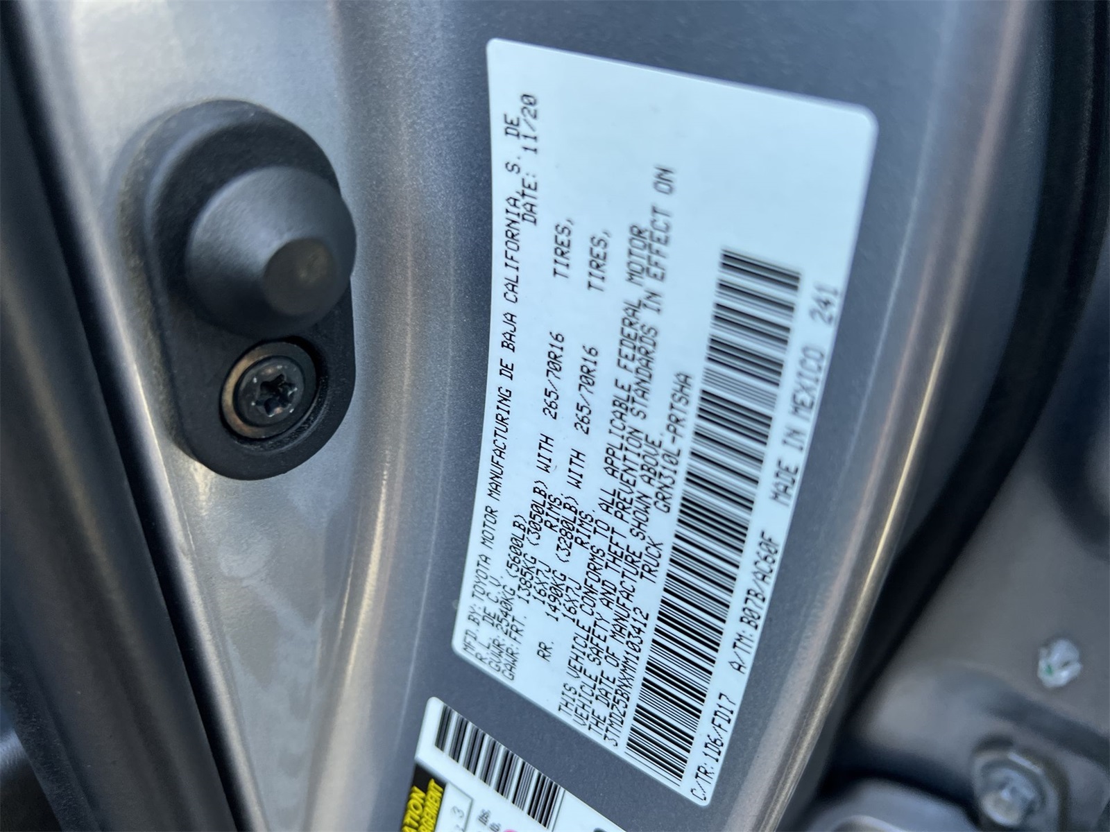 used 2021 Toyota Tacoma car, priced at $42,991