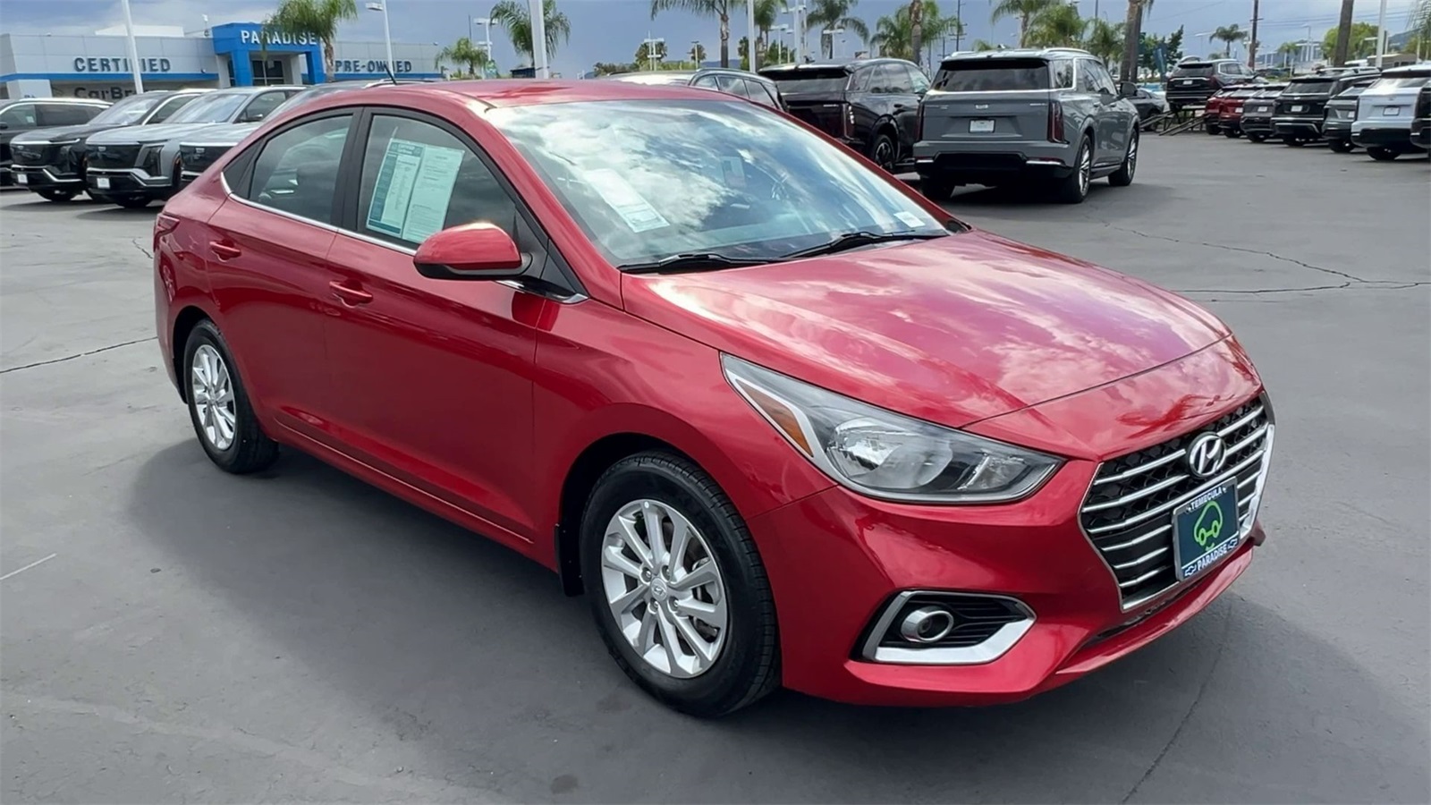 used 2021 Hyundai Accent car, priced at $18,991