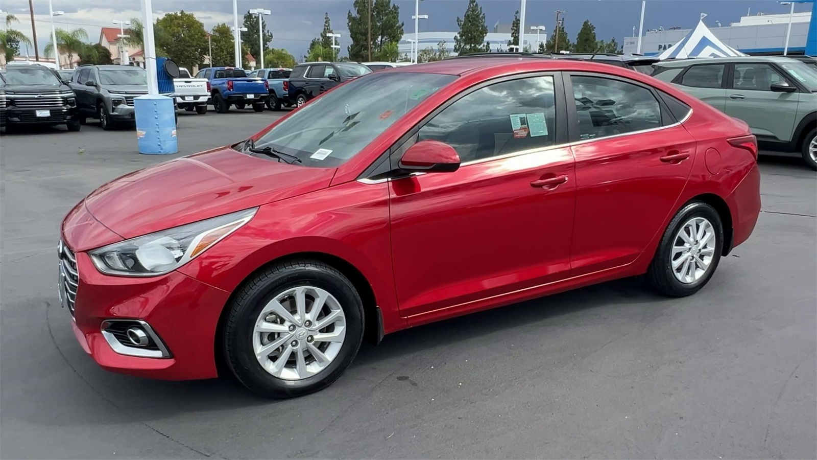 used 2021 Hyundai Accent car, priced at $18,991