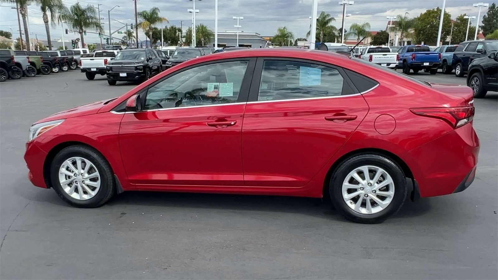 used 2021 Hyundai Accent car, priced at $18,991