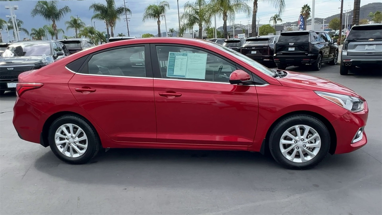 used 2021 Hyundai Accent car, priced at $18,991