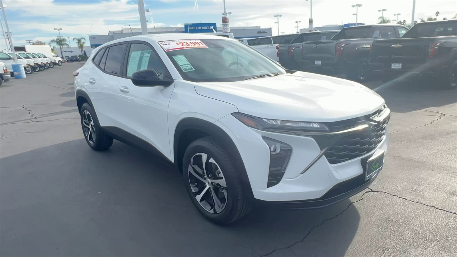 used 2024 Chevrolet Trax car, priced at $23,991