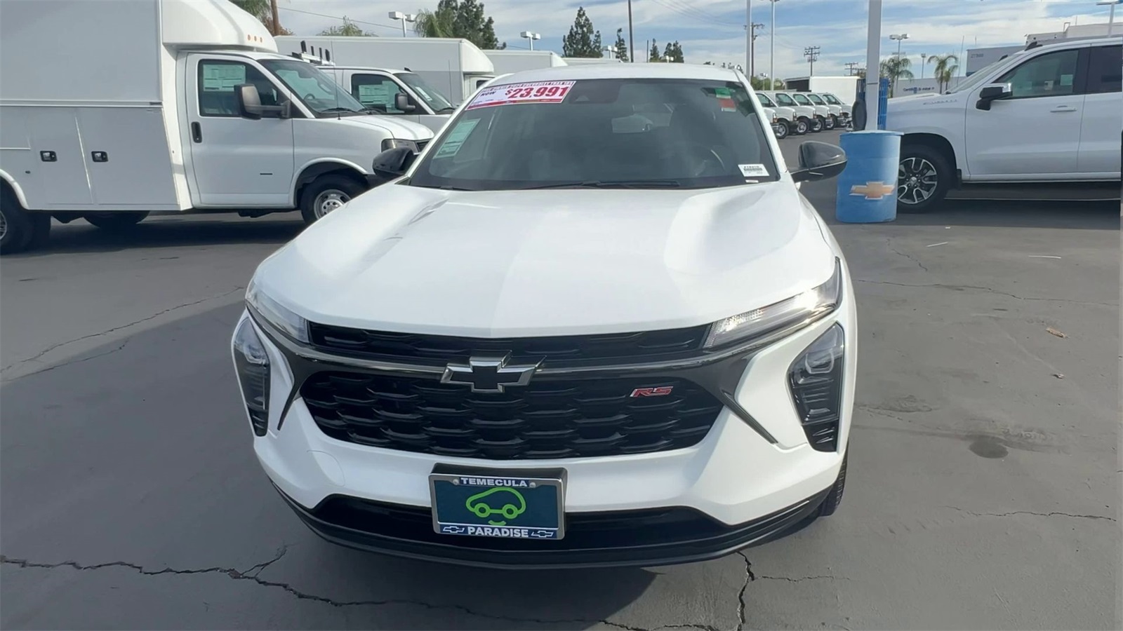 used 2024 Chevrolet Trax car, priced at $23,991