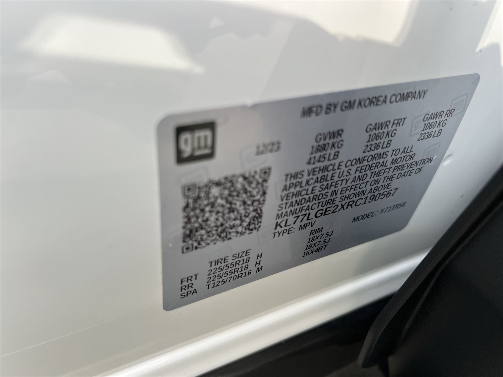 used 2024 Chevrolet Trax car, priced at $23,991